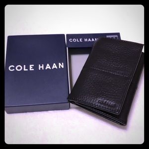 NWT Cole Haan Leather Wallet
